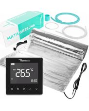 Zestaw ogrzewania pod panele Thermeco + regulator programowalny H10 WiFi