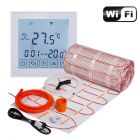 Zestaw ogrzewania podłogowego z regulatorem bezprzewodowym programowalnym Thermoval TVT31 WiFi